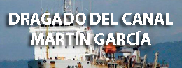 DRAGADO DEL CANAL MARTIN GARCIA